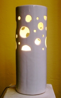 Lámpara de mesa de cerámica arte-hoy por Pedro León