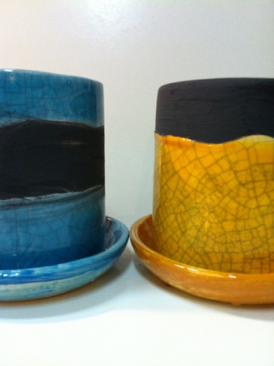Macetero de cerámica arte-hoy por Pedro León